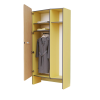 Шкаф для верхней одежды персонала во входную группу из коллекции мебели «НЕГА» (желтый) - «globural.ru» - Междуреченск