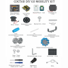Robo kit DIYGO Мобильный робот с колесами всенаправленного движения - «globural.ru» - Междуреченск