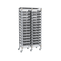 Стеллаж мобильный 2-х секционный для учебных наборов и цифровых лабораторных комплексов SenseDisc - «globural.ru» - Междуреченск