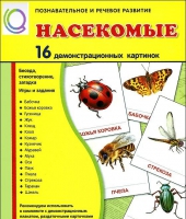 Демонстрационные карточки "Насекомые" - «globural.ru» - Междуреченск