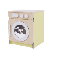 Стиральная машина из коллекции «НЕГА» (желтый) - «globural.ru» - Междуреченск