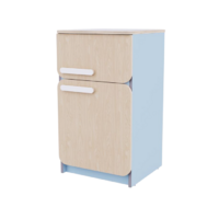 Холодильник из коллекции «НЕГА» (голубой) - «globural.ru» - Междуреченск