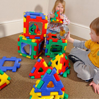 Набор Полидрон Гигант "Комплект встраиваемых зеркальных панелей" - «globural.ru» - Междуреченск