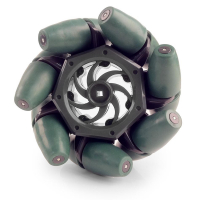 Технологичное колесо Mecanum 4" Mecanum Wheel 4" для конструктора VEX (4 штуки в упаковке) - «globural.ru» - Междуреченск