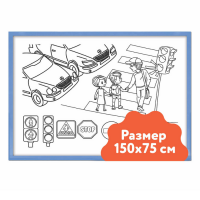 Настенный модуль «Раскраска - 75х150» - «globural.ru» - Междуреченск