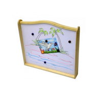 Двухсторонняя панель для игровых зон "Зеркальная и магнитно-маркерная доска" - «globural.ru» - Междуреченск