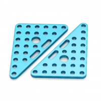 Треугольная пластина из анодированного алюминия Triangle Plate 6*8 (Pair) - «globural.ru» - Междуреченск