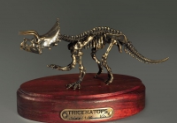 Модель скелета динозавра Triceratops - «globural.ru» - Междуреченск