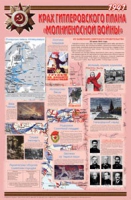 Плакат "Великая Отечественная война: Крах гитлеровского плана «молниеносной войны»" - «globural.ru» - Междуреченск