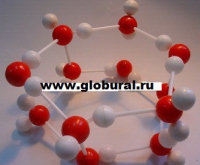 Модель "Кристаллическая решетка льда" (демонстрационная) - «globural.ru» - Междуреченск