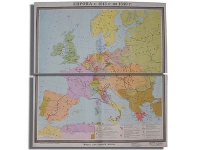 Учебная карта "Европа с 1815 - 1849 г.г." 1180*1070 мм (матовое, 2-стороннее лам.) - «globural.ru» - Междуреченск
