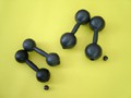 Гантели пластмассовые 0.8 кг с наполнителем - «globural.ru» - Междуреченск