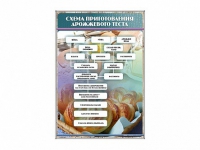 Стенд "Схема приготовления дрожжевого теста" - «globural.ru» - Междуреченск