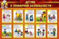 Стенд "Детям о пожарной безопасности" - «globural.ru» - Междуреченск