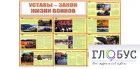 Стенд "Уставы закон жизни воинов" - «globural.ru» - Междуреченск