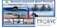 Стенд "Военно-морской флот России" - «globural.ru» - Междуреченск