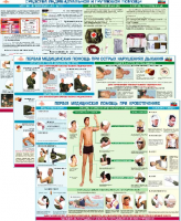 Комплект плакатов "Оказание первой доврачебной медицинской помощи" - «globural.ru» - Междуреченск