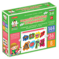 Комплект карточек с заданиями для групповых занятий с детьми от 3 до 4 лет. Развиваем творческие способности (воображение и речь). - «globural.ru» - Междуреченск