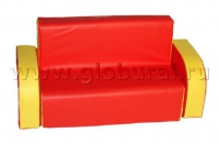 Диван с подлокотниками 90*35*45/20см (ВИК) - «globural.ru» - Междуреченск