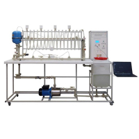 Типовой комплект лабораторного оборудования «Механика жидкости - Гидравлический удар», исполнение стендовое, компьютерное - «globural.ru» - Междуреченск