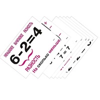 Опорные таблицы по математике 1 класс - «globural.ru» - Междуреченск