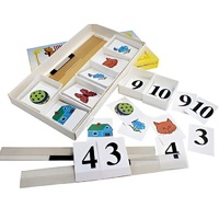 Счетная лесенка (ламинированная, с магнит. креплением) - «globural.ru» - Междуреченск