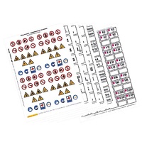 Набор этикеток самоклеющихся (общий) - «globural.ru» - Междуреченск