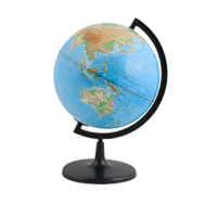 Глобус физический D=200 мм - «globural.ru» - Междуреченск