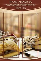 Стенд "Виды анализа художественного текста" - «globural.ru» - Междуреченск
