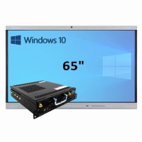 Интерактивная панель 65" (встроенный ПК Win10, Intel i5) - «globural.ru» - Междуреченск