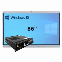 Интерактивная панель 86" (встроенный ПК Win10, Intel i5) - «globural.ru» - Междуреченск