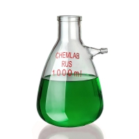 Колба Бунзена 1000 мл. с тубусом  - «globural.ru» - Междуреченск