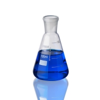 Колба коническая со шлифом 100 мл. - «globural.ru» - Междуреченск