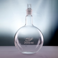 Колба плоскодонная  2000 мл. - «globural.ru» - Междуреченск