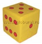 Кубик «Бросайка» с точками - «globural.ru» - Междуреченск