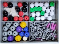 Комплект моделей атомов для составления моделей молекул со стержнями демонстрационный - «globural.ru» - Междуреченск