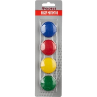 Набор магнитов круглых (4 штуки) - «globural.ru» - Междуреченск