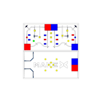 Соревновательное поле с элементами MakeX 2019 City Guardian Arena Expansion Kit for Blue Planet - «globural.ru» - Междуреченск