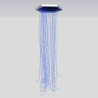 Потолочная светодиодная панель с фиброоптическим душем - «globural.ru» - Междуреченск