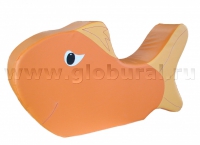 Напольная игрушка "Рыбка" с аппликацией (ВИК) - «globural.ru» - Междуреченск