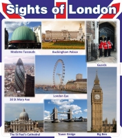 Стенд "Sights of london" - «globural.ru» - Междуреченск