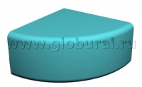 Угловой пуфик 60*60*32см (ВИК) - «globural.ru» - Междуреченск