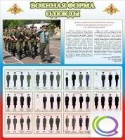Стенд "Военная форма одежды (герб РФ)" - «globural.ru» - Междуреченск