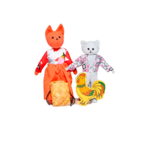 Набор шагающих кукол к сказке "Кот, Петух и Лиса" - «globural.ru» - Междуреченск