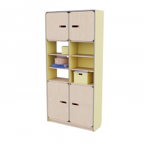 Рабочий стеллаж для воспитателя из коллекции «НЕГА» (цвет желтый) - «globural.ru» - Междуреченск