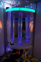 Релаксационный уголок «Отражение» с пузырьковой колонной и фиберволокном - «globural.ru» - Междуреченск