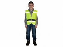 Световозвращающий жилет на молнии для пешеходов - «globural.ru» - Междуреченск