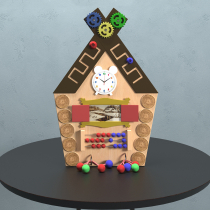 Бизиборд "Сказочный теремок" - «globural.ru» - Междуреченск