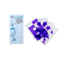 Прозрачный квадрат (синий) - «globural.ru» - Междуреченск