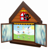 Логопедический комплекс "Домик Антошки" (навесной) - «globural.ru» - Междуреченск